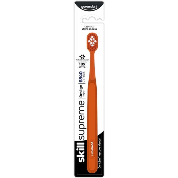 Escova Dental Powerdent Skill Supreme Ultra Macia